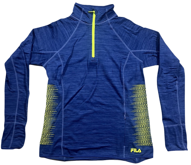 Pull Manches Longues Fila Bleu et Jaune