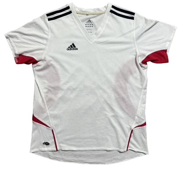 T Shirt Adidas Blanc et Rouge