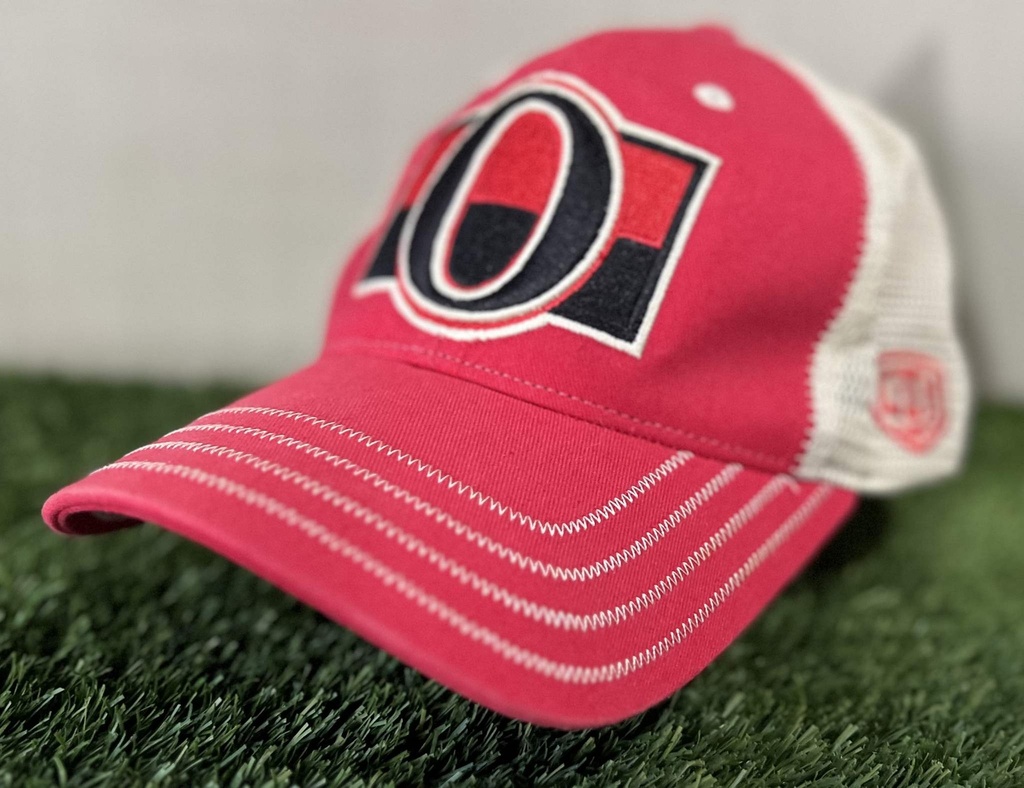 Casquette NHL Rouge et Beige Ajustable