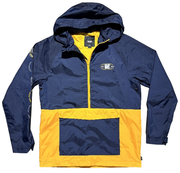 Veste Impermeable Vans Bleue et Jaune