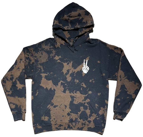 Capuche Jogging Noire et Marron