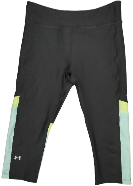 Legging Under Armour Vert Militaire et Bleu Ciel