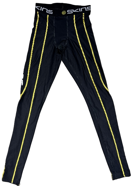 Legging Skins Noir et Jaune