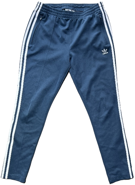 Bas Survetement Adidas Bleu Gris