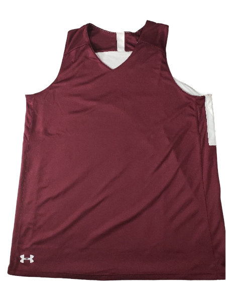 Jersey Under Armour Aubergine et Blanc Double Face