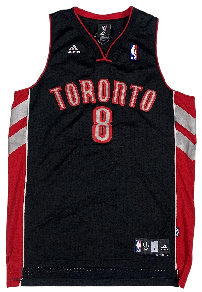Jersey Toronto Raptors "Jose Calderon" Noir et Rouge