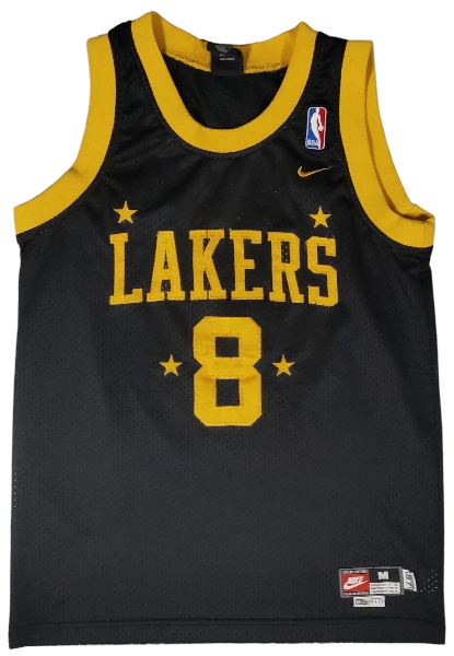Jersey Vintage Los Angeles Lakers "Kobe Bryant" Noir et Jaune 2004 - 2005 Black Stars