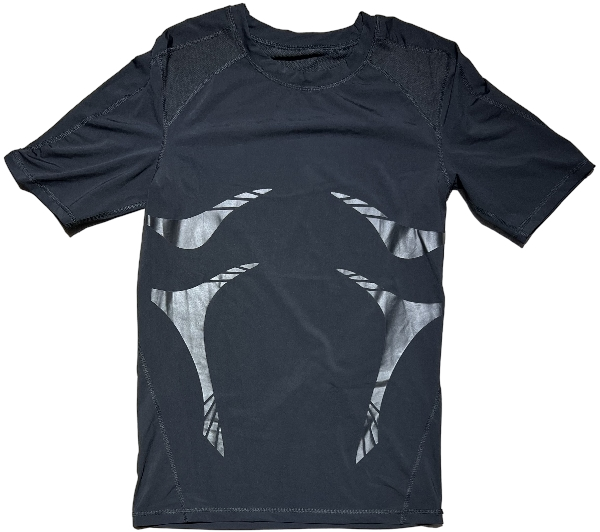 T Shirt Crane Compression Noir