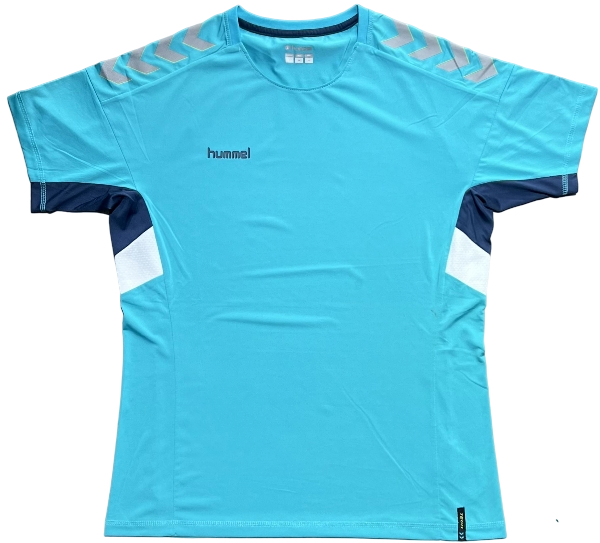 T Shirt Hummel Bleu Turquoise